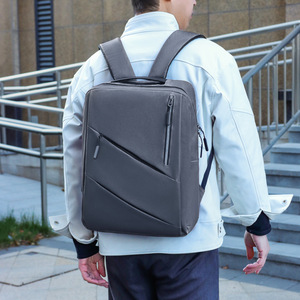 <b>Computer</b> <b>Bag</b> Business Casual Simple Water-repellent Backpack Lightweight Multifunctional Travel Travel Backpack - Product Image 2