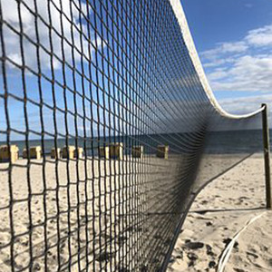 Red de Voleibol Multiusos de <span class=keywords><strong>Malla</strong></span> de Poliéster Ligera de Alta Calidad para Exteriores con Logotipo Personalizado OEM-ODM, Equipo Duradero para Canchas - Product Image 6