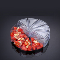 160ml clair en plastique Triangle Dessert Miniature Mousse Pudding Cup avec couvercle Tasse en plastique pour servir la crème glacée apéritif verres