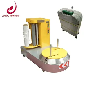 JUYOU Stretch Film Wrapper Packaging Packing airport luggage wrapping machine