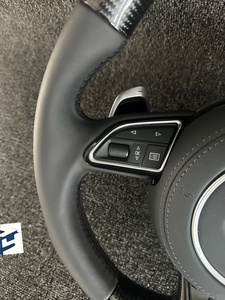 <span class=keywords><strong>Volant</strong></span> en fibre de carbone personnalisé pour Audi B8.5 A3 A4 A5 Q3 Q5 S3 S4 S5 RS3 RS4 RS5 <span class=keywords><strong>RS6</strong></span> 2013 2014 2015 2016 - Product Image 2