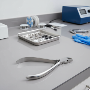 Pince ortho Adams Pince à plier les fils Instruments orthodontiques dentaires Outil de laboratoire de dentisterie Dentiste Meilleures ventes Acier métal de première qualité - Product Image 3