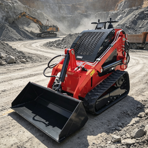 Mini-chargeuse compacte nouvelle arrivée certifiée CE EPA, capacité de 0,5 tonne, machine de terrassement, moteur et pompe, garantie 1 an - Product Image 6