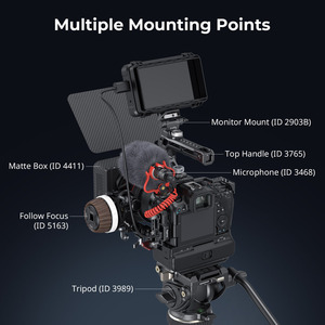 <span class=keywords><strong>Cage</strong></span> de refroidissement CF-R20EP pour <span class=keywords><strong>SmallRig</strong></span> 5092 compatible avec les stabilisateurs EOS R5 Mark II et RS 2/RSC 2/RS 3/RS3 Pro/RS 4/RS4 Pro - Product Image 5