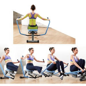 Máquina <span class=keywords><strong>de</strong></span> <span class=keywords><strong>Remo</strong></span> Plegable para el Hogar con Sistema Hidráulico <span class=keywords><strong>de</strong></span> Doble <span class=keywords><strong>Remo</strong></span> Simulado, Material <span class=keywords><strong>de</strong></span> PVC, Peso Máximo del Usuario 150 kg - Product Image 2