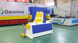Punzonadora Hidráulica CNC para Chapa Metálica Daramco Serie Q35Y-16, 600kN de Fuerza, Motor de Marca Reconocida, Alta Calidad, Nuevo Lanzamiento - Product Image 3