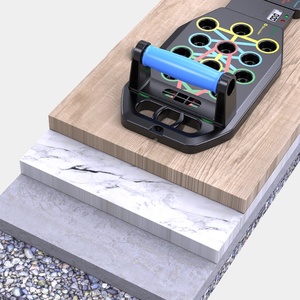 Planche de musculation portable et pliable en ABS antidérapante pour poitrine et bras, avec compteur intelligent, pour usage commercial - Product Image 2