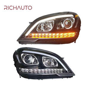 Ensemble de phares modifiés pour Mercedes <span class=keywords><strong>W164</strong></span> 2009-2012 ML350 500 Daytime LED Streamer Light Accessoires automobiles - Product Image 1