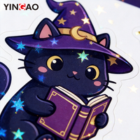 Hoja de Pegatinas Personalizadas con Diseño Dark Academia, Pegatinas Estéticas Vintage de Vinilo Impermeable para Diario, Regalo