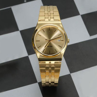 Montre à quartz avec bracelet en acier AliExpress, résistante à l'eau 30M, montre élégante et décontractée pour les affaires, modèle unisexe pour étudiants B-145D