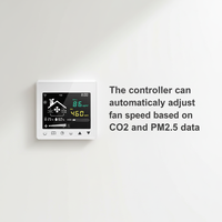 Contrôleur de ventilation à récupération de chaleur Hrv pour systèmes HRV ERV avec détection de CO2 TUYA APP Control Fresh Air Controller