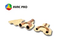 Achetez un connecteur en U en cuivre pour tuyauterie de réfrigération HVAC, raccord de branche de climatiseur série MID, adaptateur durable