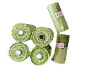 Dog Poop <b>Bag</b> Eco-Friendly <b>Compostable</b> Biodegradable Corn Starch Plastic BPI Certified Pet Cleaning Grooming OEM Logo Aisunbio 15 - Product Image 3