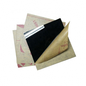 Lastra Acrilica Formato <span class=keywords><strong>A4</strong></span> Spessore 3mm Ecologica Nera Lucida Effetto Specchio per Uso Pubblicitario con Taglio Laser e Piegatura - Product Image 5