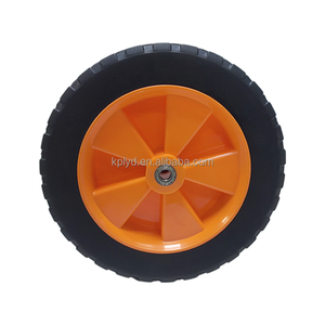 Fornecedor Chinês Roda de Borracha Sólida de 7 Polegadas Resistente ao Desgaste para Cortadores de Grama Diâmetro do Furo 8mm Camping ao Ar Livre - Product Image 3