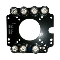 Accessoire de caméra de sécurité CCTV, carte IR 3030 PCBA - Panneau de vision nocturne infrarouge 940nm 850nm, fabrication sur mesure ODM OEM