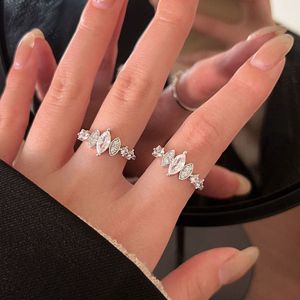 Yinruitai S925 Sterling Silver Zirconia <b>Open</b> <b>Ring</b> Women High End Jewelry Trendy Fashion <b>Rings</b> Gift Occasion Prong Setting - Product Image 1