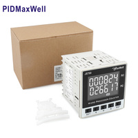 Contador Industrial PIDMaxwell JS700 con Pantalla LCD de 6 Dígitos, 72*72mm, Entrada NPN, Contador de Plástico Resistente