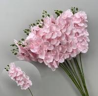 Fleurs artificielles en latex Vanda Orchid à toucher réel pour la décoration de fête et de mariage
