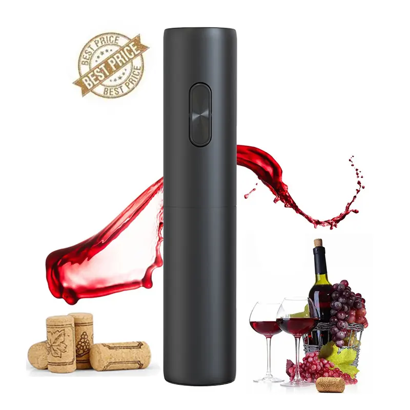 Battery Operation Electric Wine Opener Corkscrew Key Set ,Automatic Reusable Easy Carry