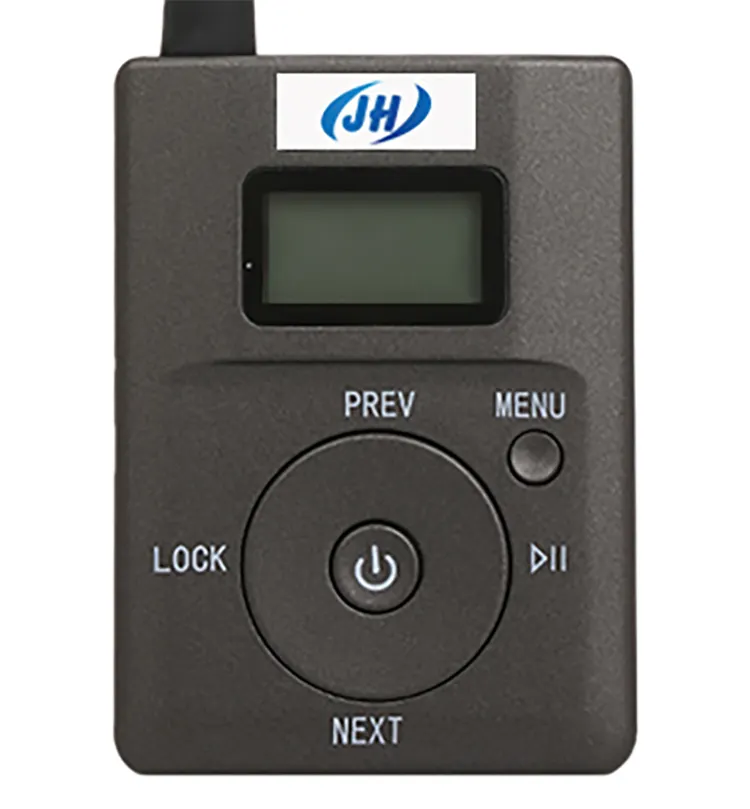 वायरलेस हाथ में MP3 प्रसारण कम कीमत छोटे डिजिटल एफएम रेडियो ट्रांसमीटर
