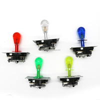 Joystick LED 5V éclairé 4 et 8 directions pour manette SANWA PS/5, machine de jeu à monnayeur, console d'arcade DIY