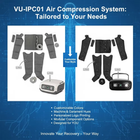 Appareil de thérapie par compression d'air médical VU MDR CE, masseur à compression séquentielle à 4 chambres pour la prévention des THCV