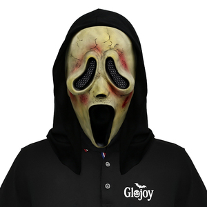 Máscara de Látex Realista de Rostro Herido, para Halloween, Fiestas, Bromas, Disfraces, Personalizable - Product Image 1