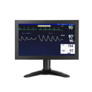 Polcd Monitor LCD layar sentuh kapasitif tanam, Bezel logam 8 inci dapat disesuaikan, tahan air - Product Image 1