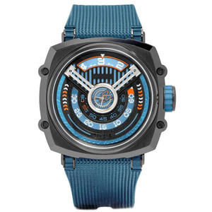 Montre-bracelet automatique pour homme, sportive, créative, <span class=keywords><strong>sans</strong></span> aiguilles, super lumineuse, en acier inoxydable 316L - Product Image 1