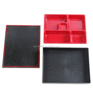 Boîte à bento japonaise de restaurant de sushi 2025, livraison de 5 compartiments, boîte à déjeuner japonaise servie sur le train à grande vitesse <span class=keywords><strong>Genji</strong></span> - Product Image 6