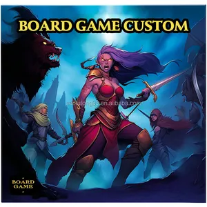 Индивидуальные OEM Juego de mesa personalizado fabricante de juegos de mesa RPG/el mas barato