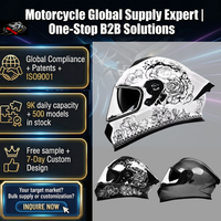 Casques de moto intégraux antichoc DOT pour la course professionnelle, protection pour la conduite, casques de sport protecteurs