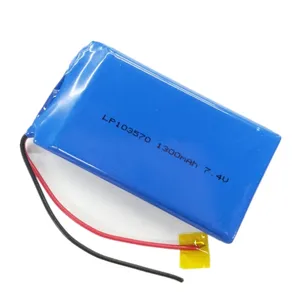CE प्रमाणपत्र 504050 LiPo बैटरी विस्तृत तापमान रेंज 11.1V 2200Mah 24.42Wh 402023 LiPo बैटरी सेल 3.7V 10000Mah