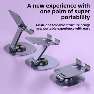 Support de téléphone et tablette pliable NOVISON à rotation 360 degrés, réglable en hauteur et en angle, pour bureau - Product Image 5