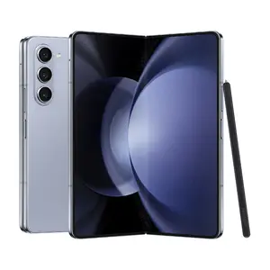 Produits de luxe 99% Nouvelle société coréenne Téléphone portable Android 5G Snapdragon Smartphone Téléphone d'origine Samsung Galaxy Z Fold5