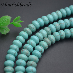 Agate naturelle de bonne qualité Oeil de tigre Howtile Lisse Rondelle Forme Pierre Perles en vrac Pour la fabrication de bijoux Collier de fête Bracelet - Product Image 4