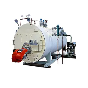 Industriële 1.5Ton/H 10 Mw 10T H Wns Olie Stad Gas Diesel Gestookte Stoomgenerator Ketel Prijs