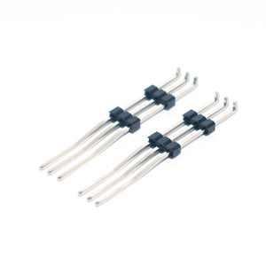 맞춤형 2.0mm PCB 보드 연결 배선 하네스 용 단일 행 이중 플라스틱 핀 헤더 - Product Image 3