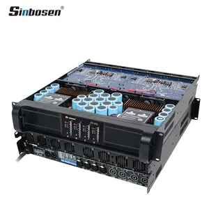 Sinbosen功率放大器td类4通道声音放大器系统5000瓦功率放大器