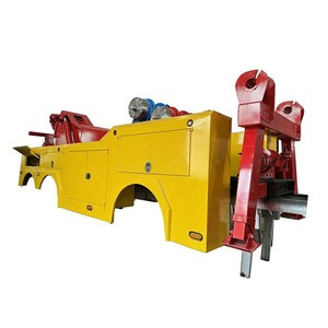 Kit de superstructure de remorquage et de levage intégré en usine avec système hydraulique pour carrosserie de camion de remorquage de dépannage lourd - Product Image 3