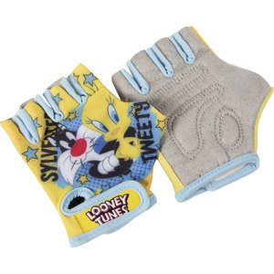 Paire de gants de vélo pour garçon et fille Looney Tunes sans doigts - Product Image 1