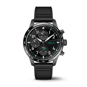 นาฬิกาอเนกประสงค์สำหรับผู้ชายหรูหราหรูหราเคลือบสองชั้นสีฟ้าอ่อนกันลื่นเคลื่อนไหว7750งานฝีมือแบบดั้งเดิม - Product Image 4