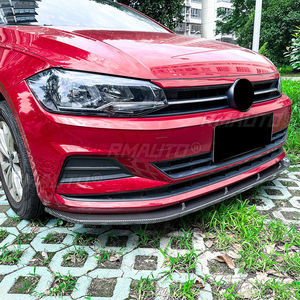 <b>For</b> VW Polo MK6 2018+ Body Kit Front Bumper <b>Diffuser</b> Front Bumper Spoiler Lip Splitter Protector Cover <b>Car</b> Accessories - Product Image 4