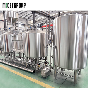 Système de brasserie à vapeur à deux cuves de 500 L, haute productivité, équipement de fermentation de bière et de <span class=keywords><strong>vin</strong></span> en acier inoxydable - Product Image 2