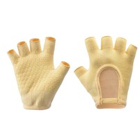 Gants de yoga en coton unisexes, gants de fitness Pilates, gants antidérapants pour femmes et hommes, pour la salle de sport, l'entraînement, le cyclisme, la randonnée, la pêche