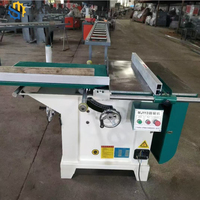 Vente chaude Machine à scie circulaire à table coulissante industrielle multifonctionnelle Outil de coupe du bois de précision pour le travail du bois et la menuiserie