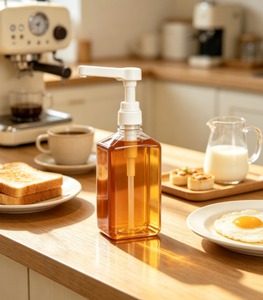 Food Grade Syrup Pump Bottle <b>Set</b> 38/410 5cc 8cc 10cc 1600ml PET Bottle Coffee Milk <b>Tea</b> Honey Sauce Dispensing Pump <b>Set</b> - Product Image 3