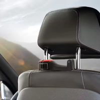 Crochet de voiture multifonctionnel créatif pour appuie-tête arrière, support de téléphone portable à boucle de verrouillage, modèle universel