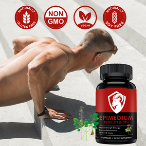 VitaHall Private Label Groothandel Fabriek Natuurlijke Kruiden Mannencapsules Epimedium Extract Mannelijke Energie Horny Goat Weed Capsules - Product Image 3